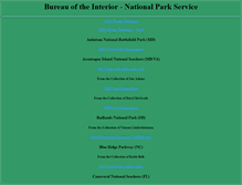 Tablet Screenshot of nationalparkservice.policecararchives.org
